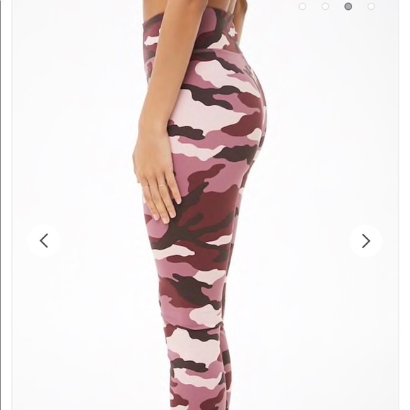 Active Camo Print Leggings - Picture 3 of 5